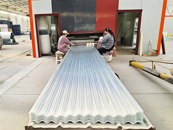 小波纹玻璃钢瓦