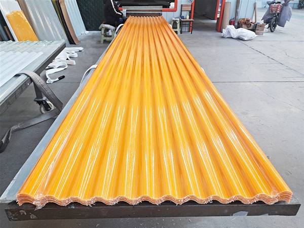 小波纹防腐采光板